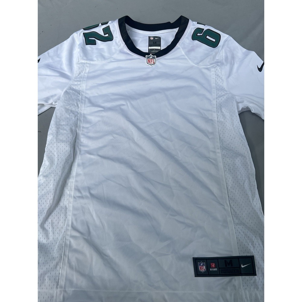 NFL‎ Nike Philadelphia Eagles Blank Jersey Customize White #62 Size Medium Mens